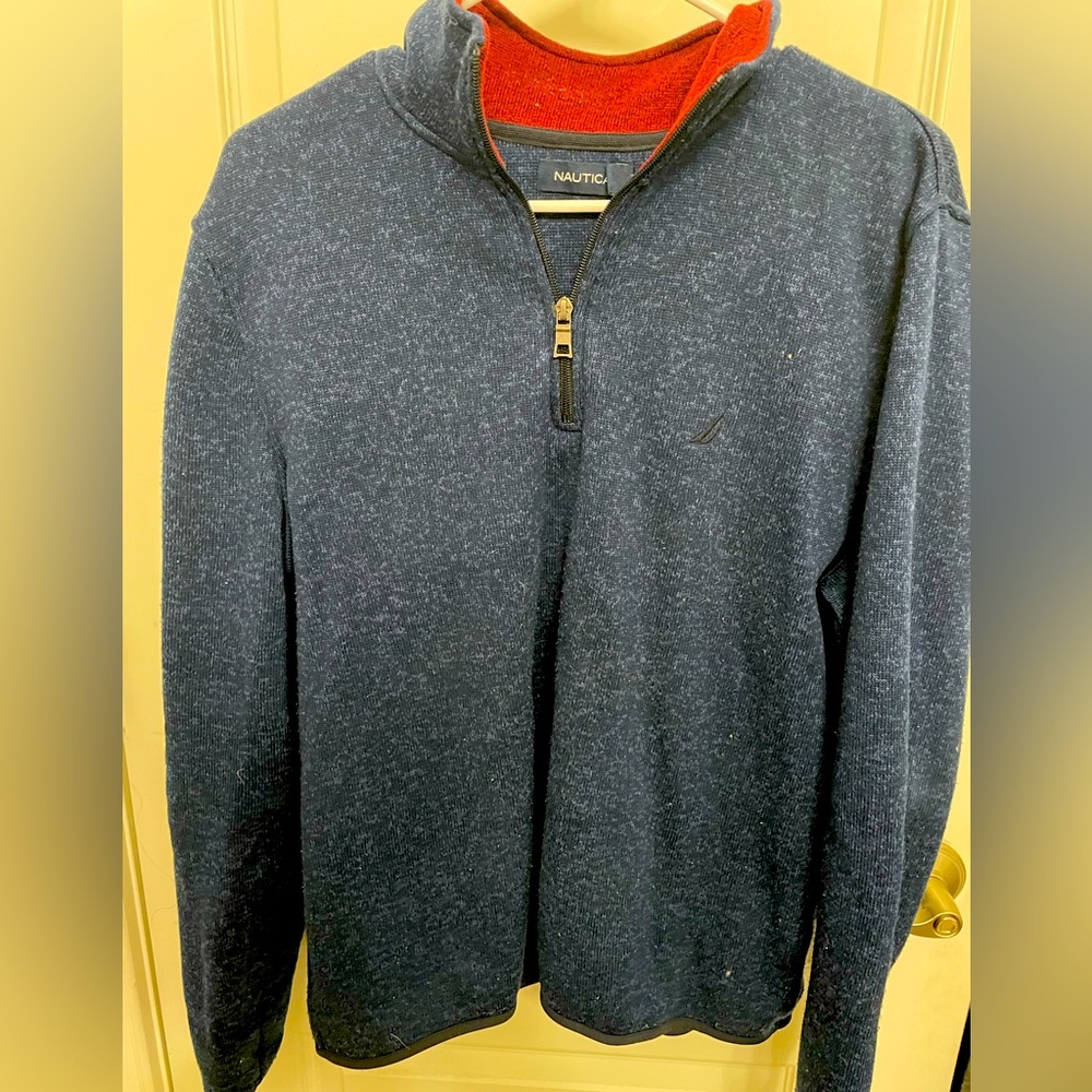 Nautical quarter zip